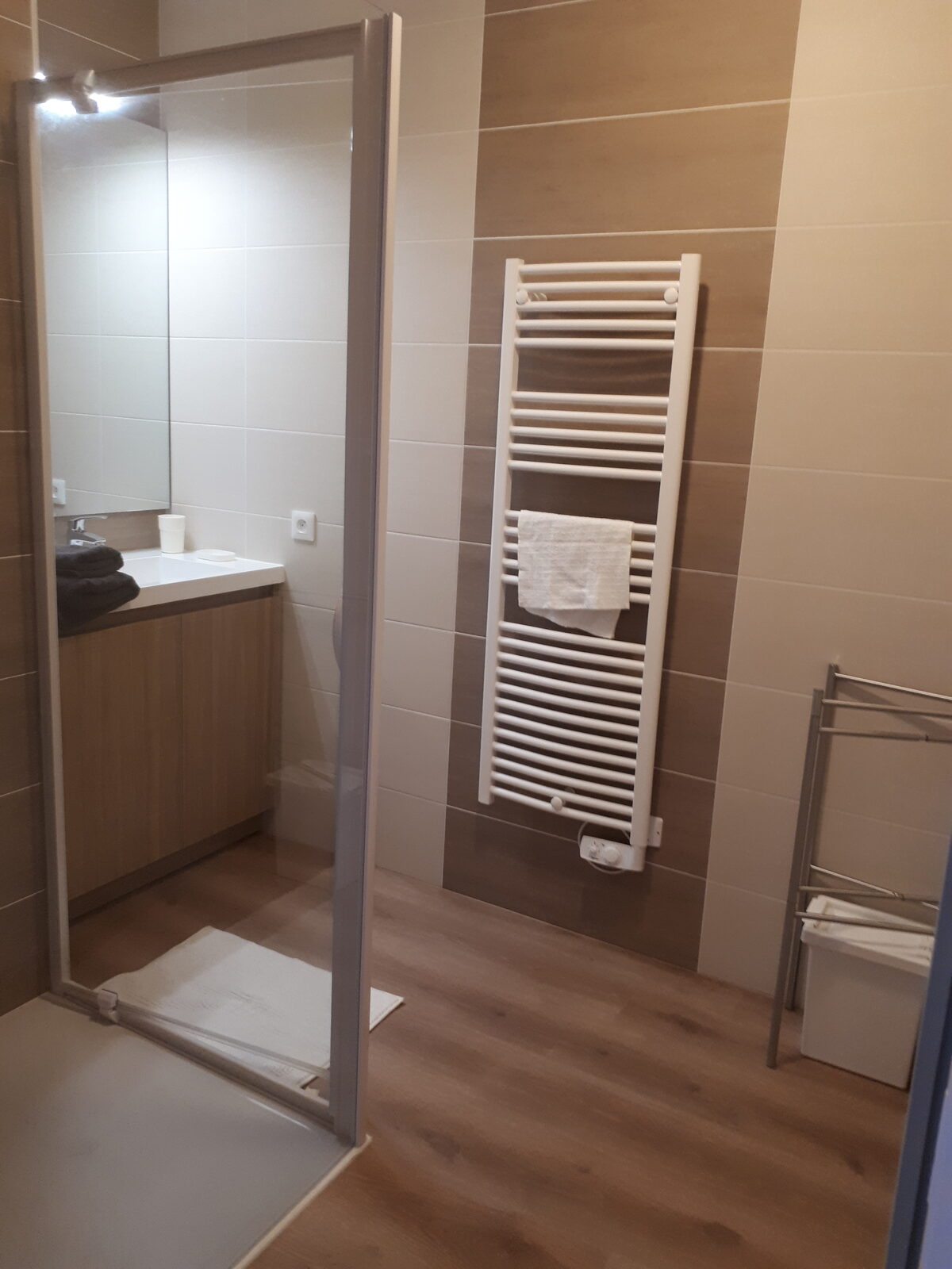 Douche à l'italienne